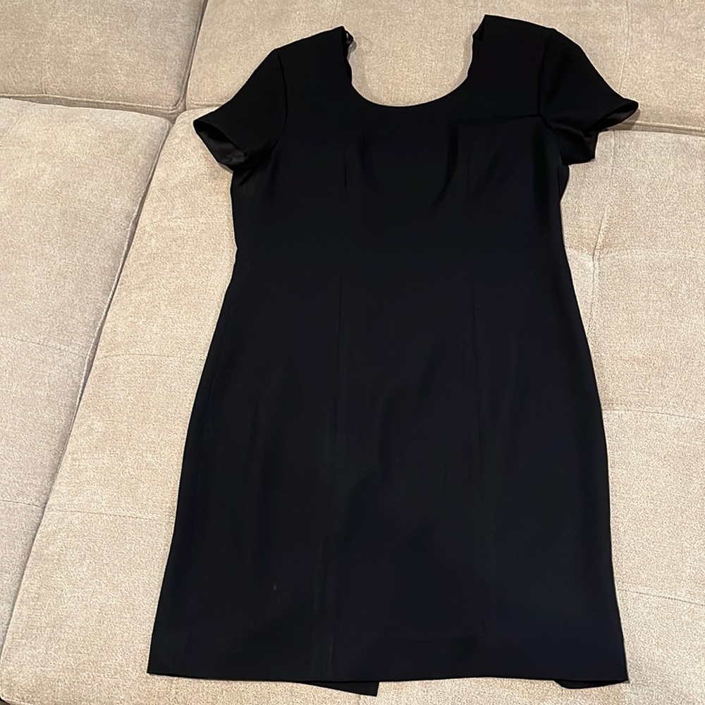 Women’s black dress.